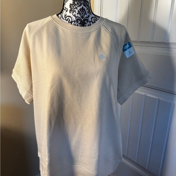 Carhartt Relaxed French Terry Short Sleeve Sweatshirt NWT - Picture 3 of 7
